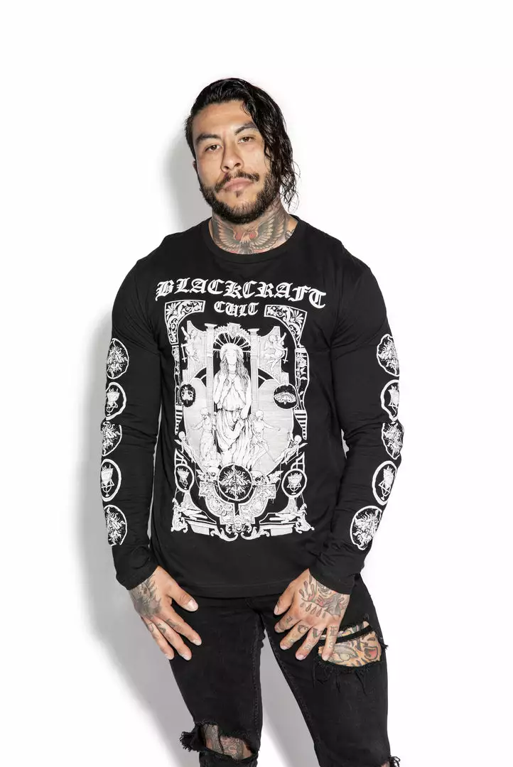 Blackcraft Cult Mens Faith Occult -Long Sleeve Tee 4 Blackcraft Cult Mens Faith Occult -Long Sleeve Tee