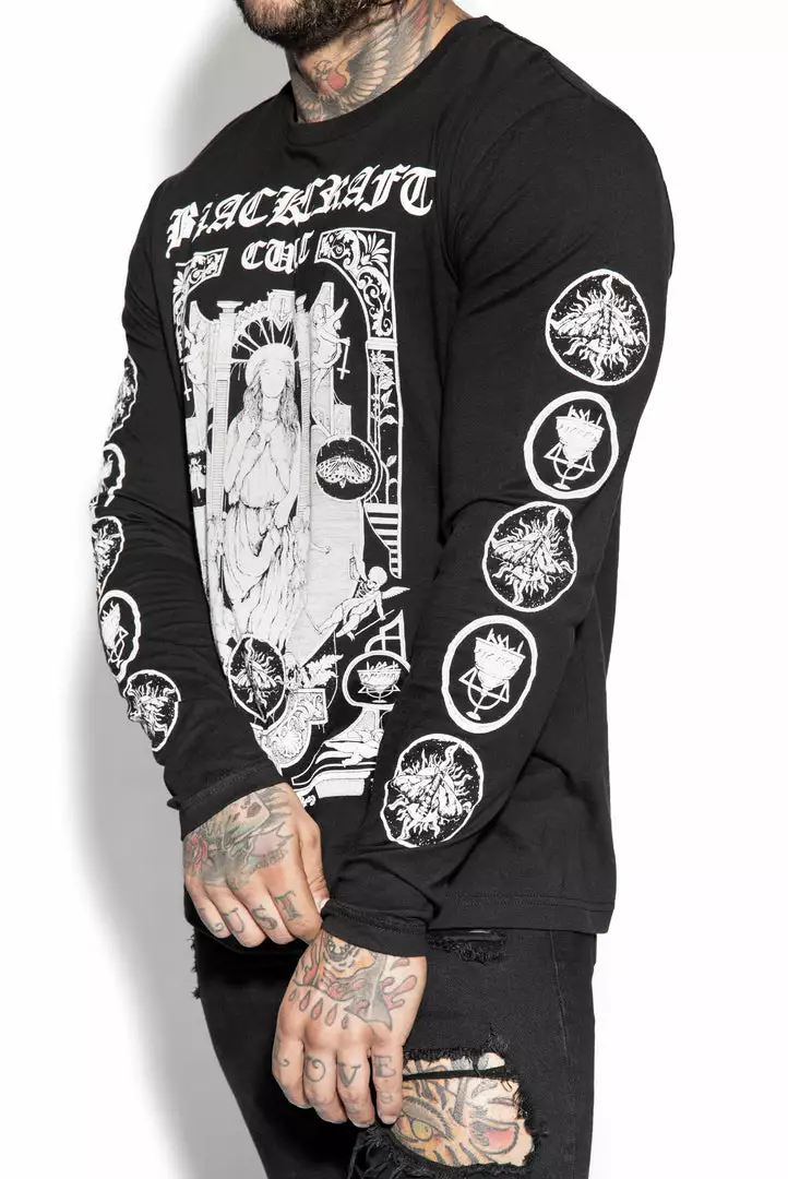 Blackcraft Cult Mens Faith Occult -Long Sleeve Tee 5 Blackcraft Cult Mens Faith Occult -Long Sleeve Tee
