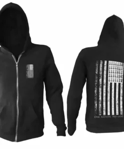 Blackcraft Cult Mens One Nation No God - Zip Up Hoodie