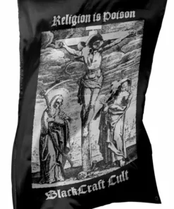 Blackcraft Cult Religion Is Poison - Flag
