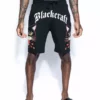 Blackcraft Cult Mens Hell Cat Flash Shorts