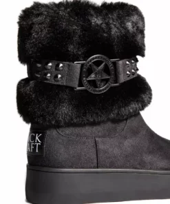 HK East Womens Akasha - Faux Fur Boots