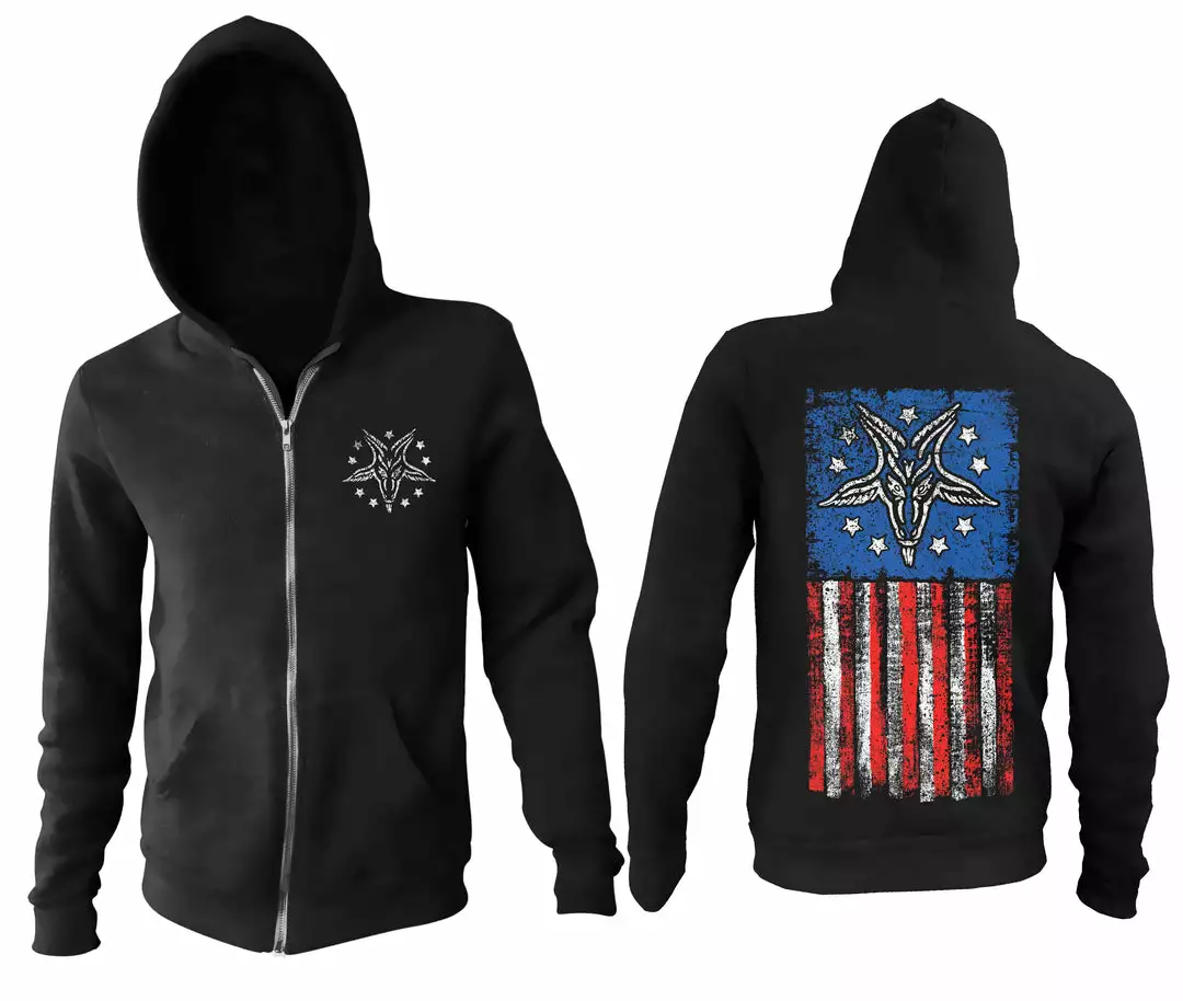 Blackcraft Cult God Free America - Zip Up Hoodie Mens 3 Blackcraft Cult God Free America - Zip Up Hoodie Mens