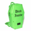 IDS Green Dead Inside - Coffin Backpack Bags / Wallets
