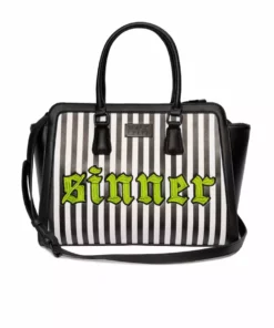 IDS Sinner Green Stripe - Large Satchel Bags / Wallets