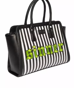IDS Sinner Green Stripe - Large Satchel Bags / Wallets
