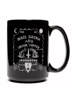 Blackcraft Cult Drinkware Hail Satan And Drink Coffee - Coffee Mug