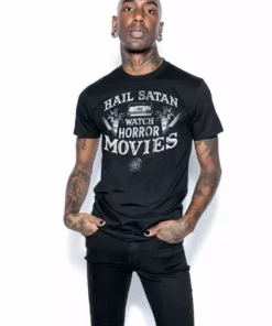 Blackcraft Cult Mens Hail Satan And Watch Horror Movies