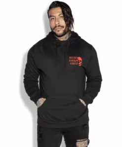 Blackcraft Cult Mens Poe - Limited Edition Hooded Pullover Sweater