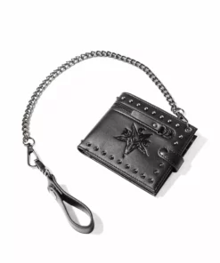 IDS BCC Goat - Bifold Chain Wallet Mens