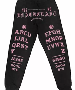 ACDC Mens Ouija - Pink Print Joggers