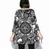 ACDC Baroque Print - Kimono Womens 2 ACDC Baroque Print - Kimono Womens