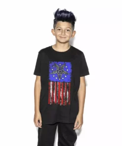Blackcraft Cult Kids God Free America - Child's Tee