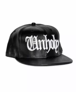 Blackcraft Cult Accessories Unholy - Faux Leather Snapback Hat