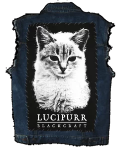 Blackcraft Cult Lucipurr - Back Patch Accessories