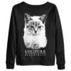 Blackcraft Cult Womens Lucipurr - Women's Scoop Neck Sweater