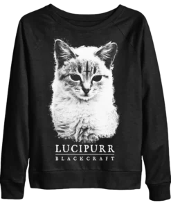 Blackcraft Cult Womens Lucipurr - Women's Scoop Neck Sweater