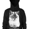 Blackcraft Cult Mens Lucipurr- Hooded Pullover Sweater