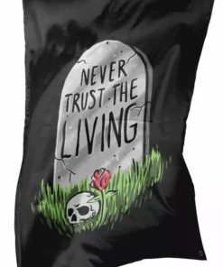 Blackcraft Cult Never Trust The Living - Full Color Flag