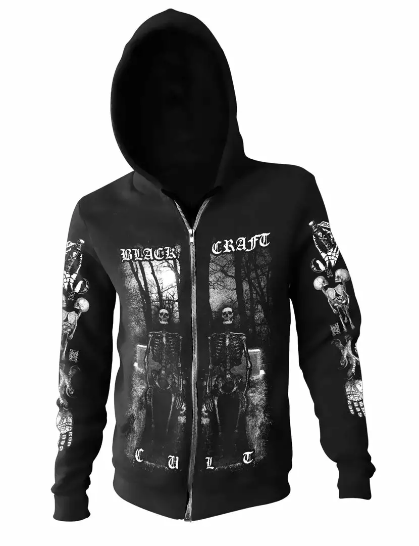 Blackcraft Cult Mens Nightcrawler - Zip Up Hoodie 7 Blackcraft Cult Mens Nightcrawler - Zip Up Hoodie