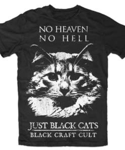 Blackcraft Cult Mens No Heaven No Hell Just Black Cats