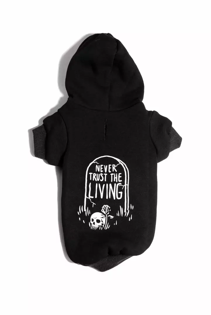 Blackcraft Cult Never Trust The Living - Pet Hoodie 5 Blackcraft Cult Never Trust The Living - Pet Hoodie