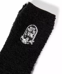 CMT Never Trust The Living - Fuzzy Socks Womens