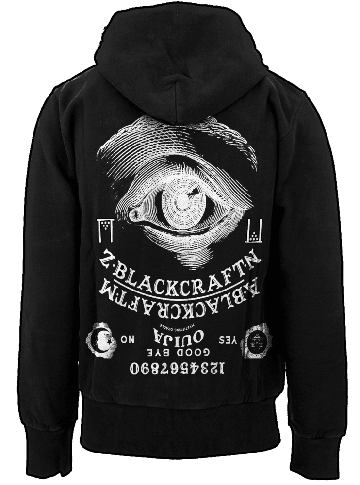 Blackcraft Cult Mens Ouija - Zip Up Sweater 4 Blackcraft Cult Mens Ouija - Zip Up Sweater