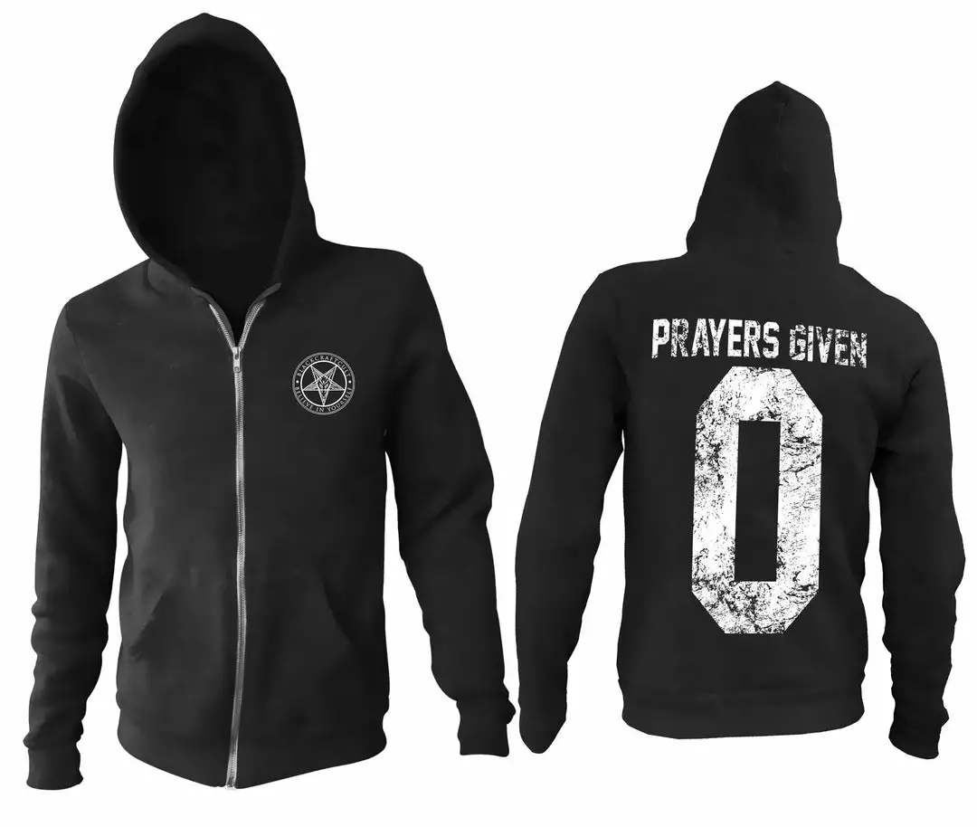 Blackcraft Cult Mens Zero Prayers - Zip Up Hoodie 3 Blackcraft Cult Mens Zero Prayers - Zip Up Hoodie