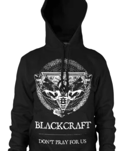 Blackcraft Cult Protection Moth - Hooded Pullover Sweater Mens