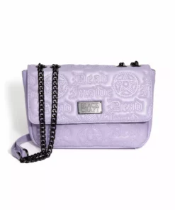 IDS Purple Dead Inside - Quilted Shoulder Bag Bags / Wallets