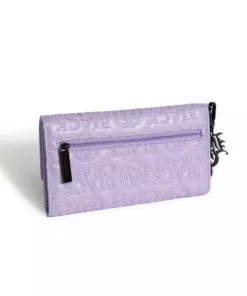 IDS Purple Blackcraft - Quilted Wallet