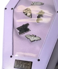 IDS Purple Pin Collector - Coffin Backpack Bags / Wallets