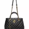 IDS Bags / Wallets Believe In Yourself - Black Quilted Satchel