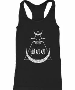Blackcraft Cult Womens Moth Moon - Racerback Tank