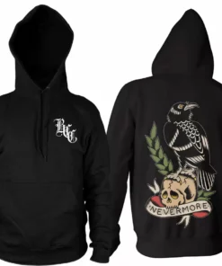 Blackcraft Cult The Raven - Hooded Pullover Sweater Mens 7 Blackcraft Cult The Raven - Hooded Pullover Sweater Mens