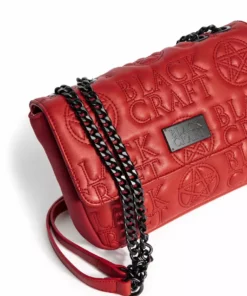 IDS Red Blackcraft - Quilted Shoulder Bag Bags / Wallets