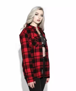 Blackcraft Cult Six Eyed Baphomet - Flannel Mens