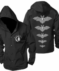 Blackcraft Cult Mens Release The Bats - Windbreaker