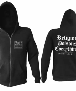 Blackcraft Cult Religion Poisons - Zip Up Hoodie Mens