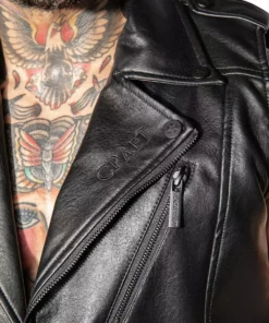 HK East Mens BCC Faux Leather Vest 14 HK East Mens BCC Faux Leather Vest