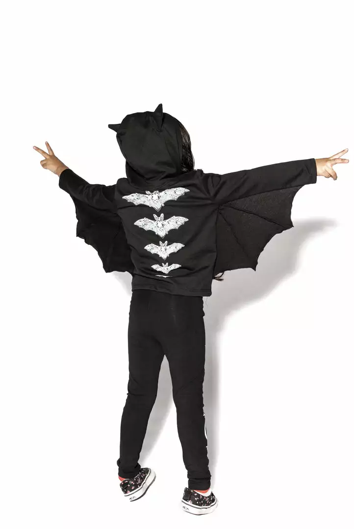 ACDC Kids Release The Bats - Baby / Toddler Bat Hoodie 6 ACDC Kids Release The Bats - Baby / Toddler Bat Hoodie
