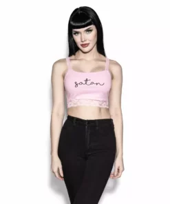 ACDC Pink Satan - Bralette Womens