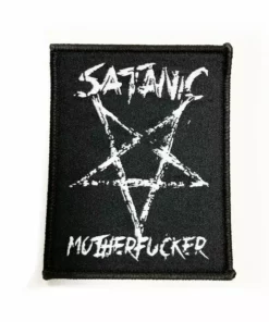 Blackcraft Cult Satanic Motherfucker - Woven Patch