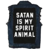 Blackcraft Cult Accessories Satan Is My Spirit Animal- Back Patch