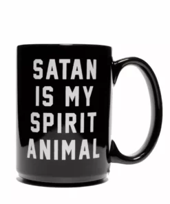 Blackcraft Cult Satan Is My Spirit Animal- Mug