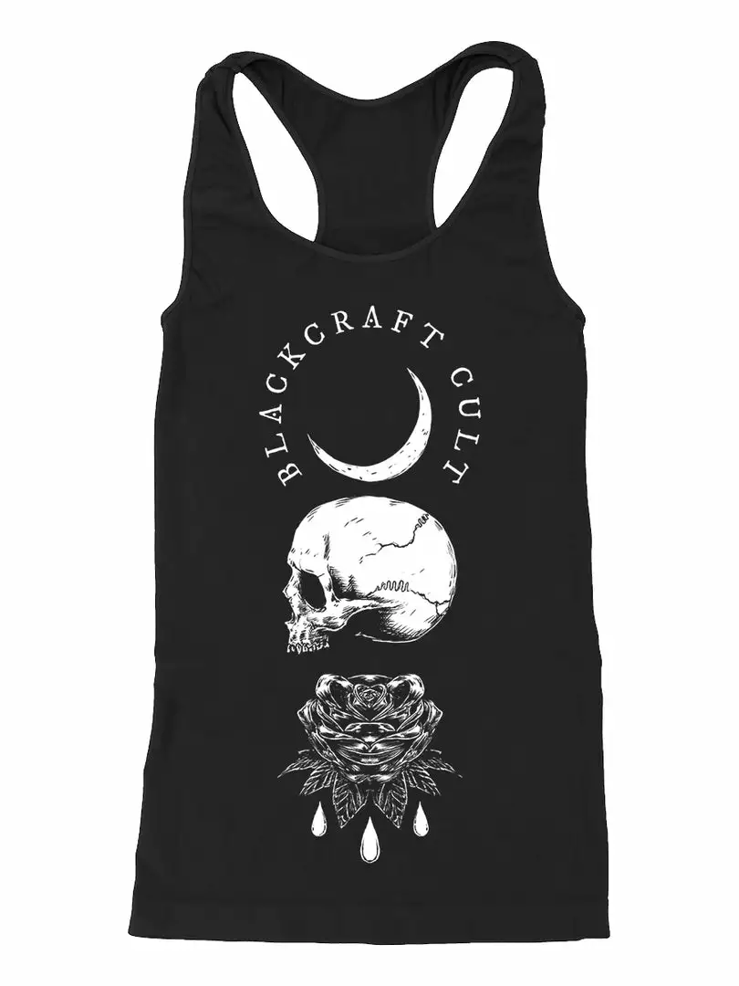 Blackcraft Cult Womens Spirits Of The Dead - Racerback Tank 5 Blackcraft Cult Womens Spirits Of The Dead - Racerback Tank