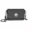 IDS Bags / Wallets Dark Floral - Embossed Crossbody
