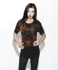 Blackcraft Cult Mens Spirits Of The Dead Bleach Wash- Unisex Tall Tee