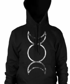 Blackcraft Cult Triple Moon - Hooded Pullover Sweater